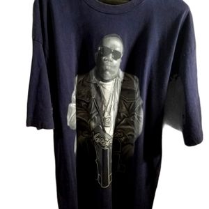 Vintage Y2k Biggie Rap Tee fits like XL